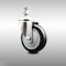 Service Caster 4 Inch 316SS Black Polyurethane Wheel Swivel 1/2 Inch Threaded Stem Caster SCC SCC-SS316TS20S414-PPUB-BLK-121315 - alternate 1